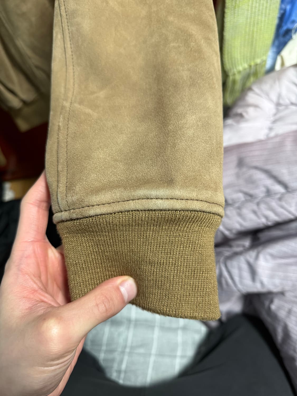 00s쇼트 스웨이드 자켓[M] 상품이미지4