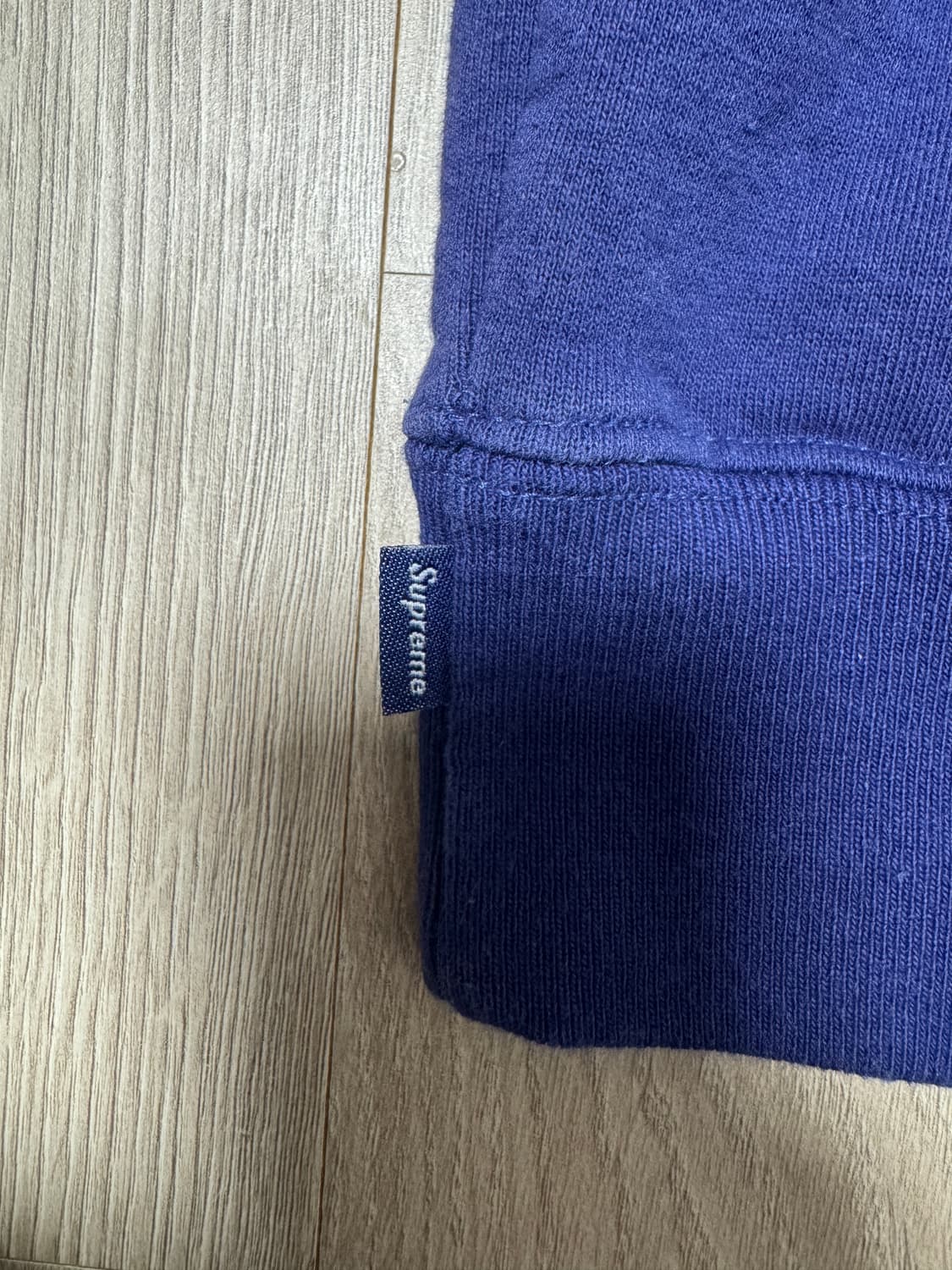 [M]슈프림 이스테블리시드 크루넥 워시드 네이비 맨투맨 상품이미지5