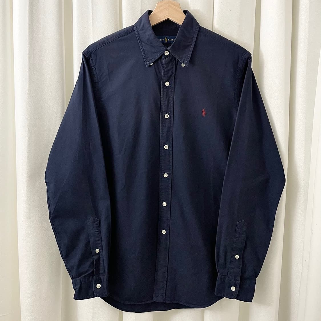 폴로 네이비 솔리드 셔츠 상품이미지2