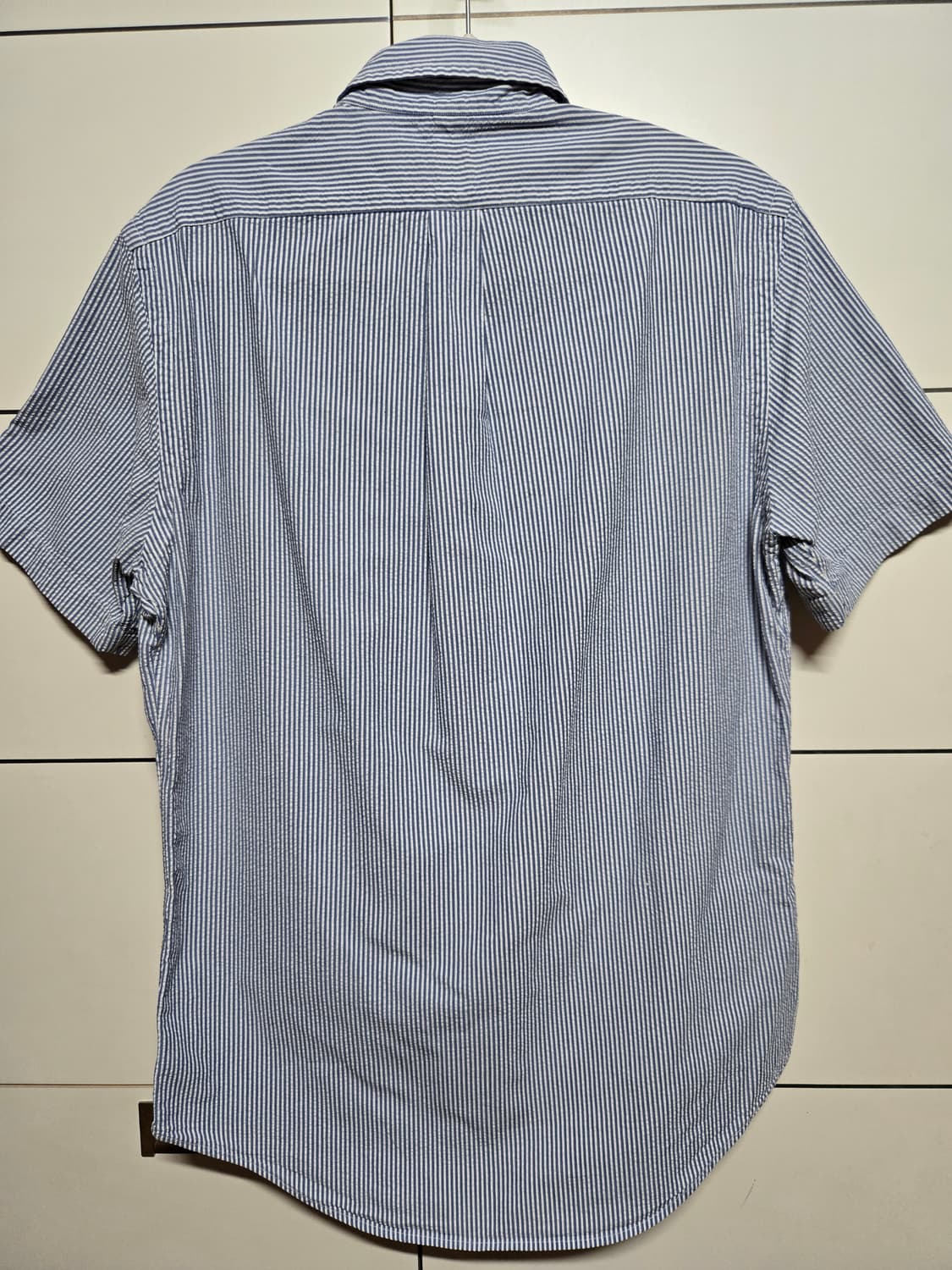 폴로 랄프로렌 정품 남성 시어서커 반팔 셔츠 상품이미지4