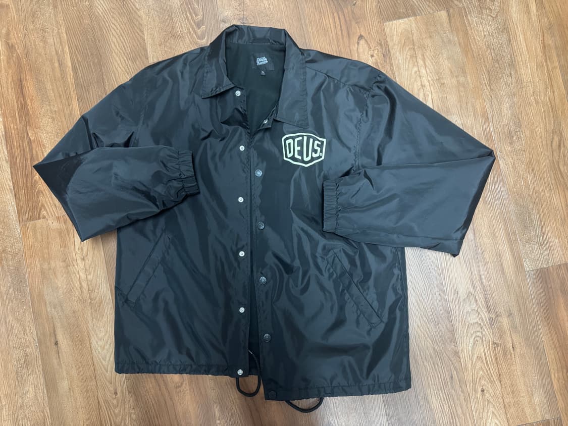 데우스 서울 코치자켓 /XL사이즈 / 블랙 상품이미지1