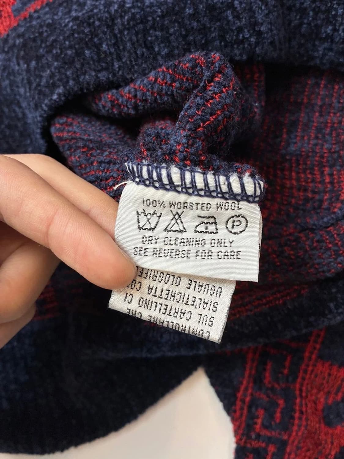 베르사체 90s 이태리 V2 울 니트 PN5309 상품이미지6