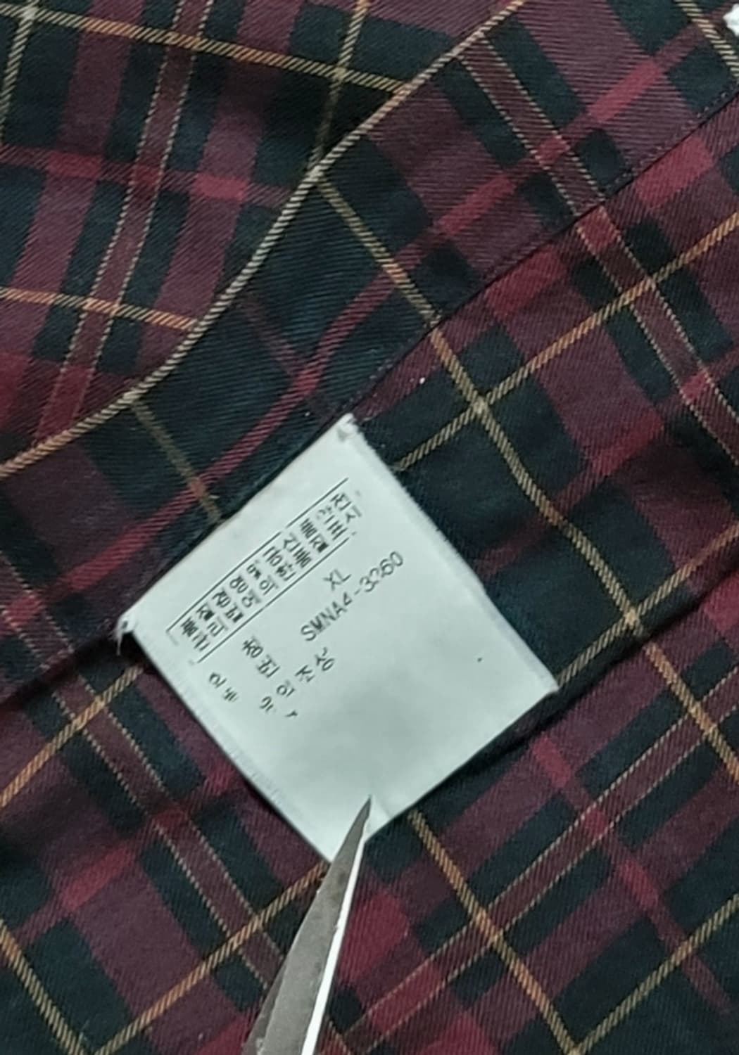 폴로 랄프로렌 남성용 체크 남방(XL) 상품이미지7