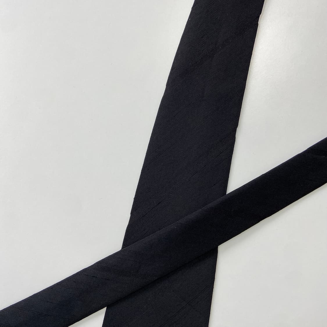 버버리 (Burberry) 심플로고 정품 명품 블랙 넥타이 상품이미지6