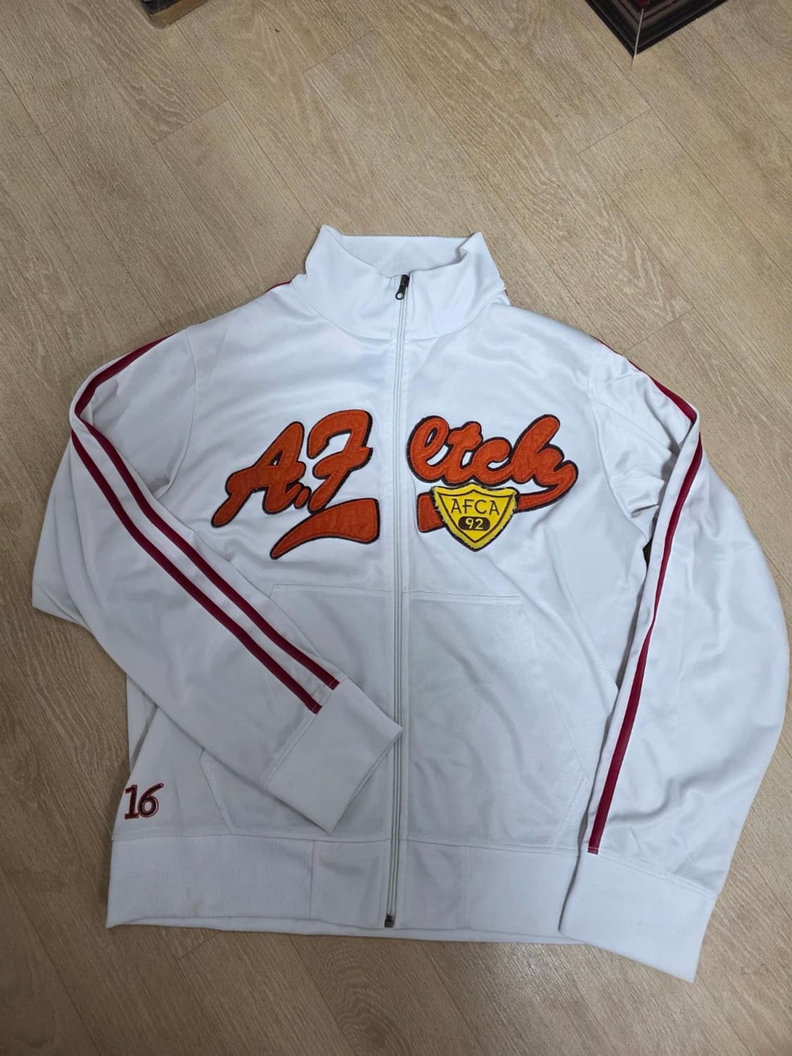 아베크롬비 아플리케 자수 트랙탑 저지 L 상품이미지1