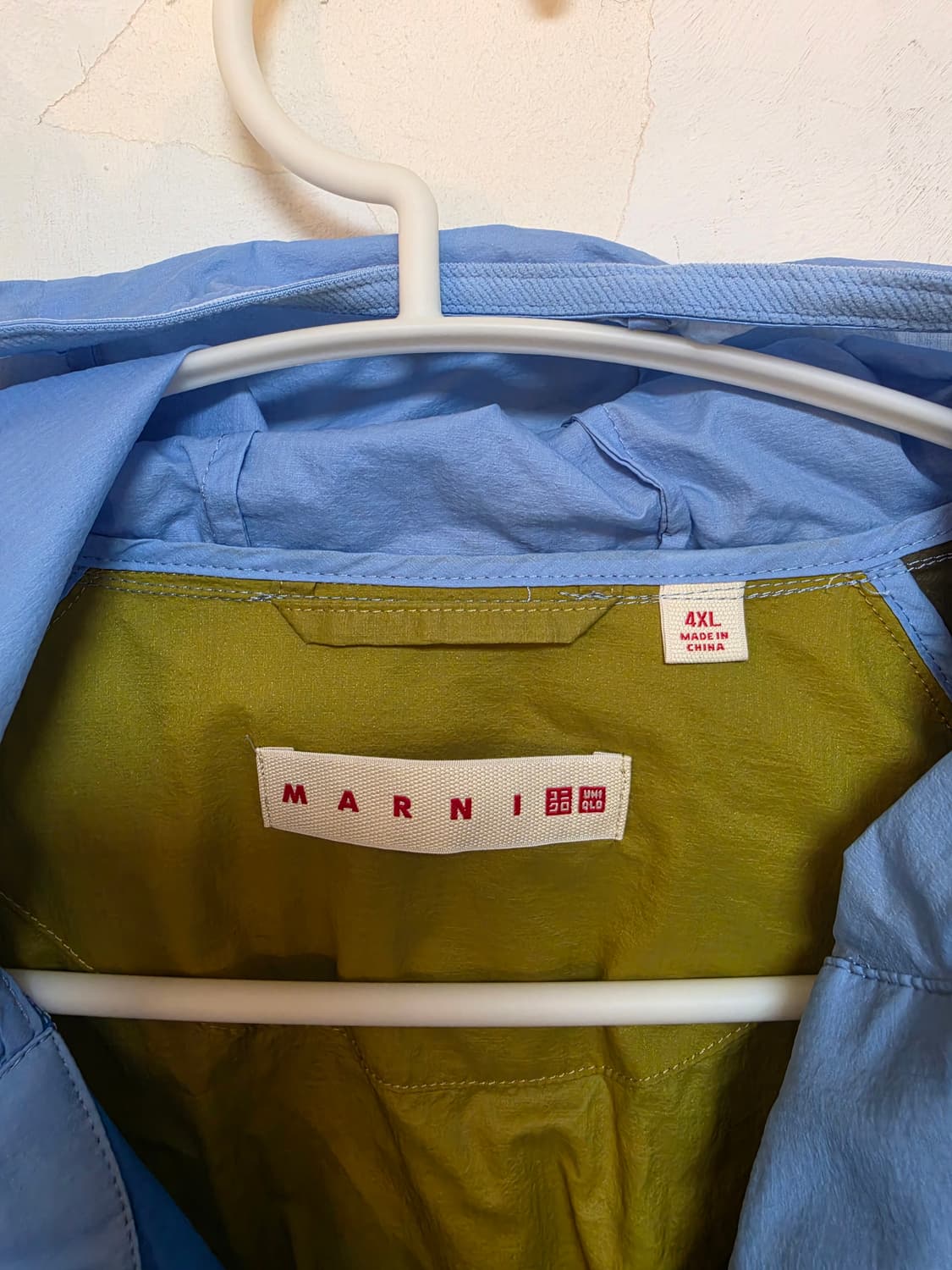 MARNI 유니클로 콜라보 바람막이 4XL (새상품)
 상품이미지4