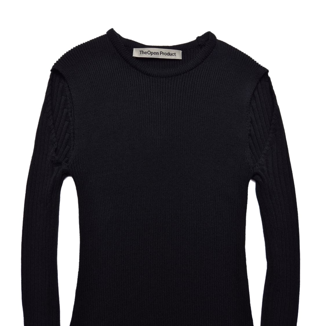 [OS] 더오픈프로덕트 컷아웃 니트 원피스 상품이미지1