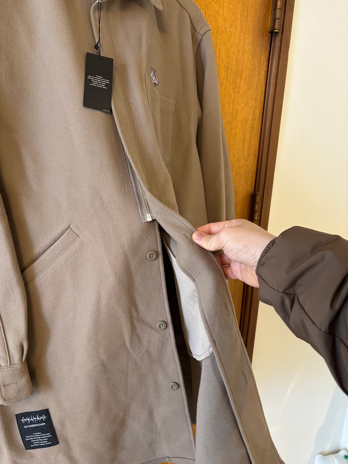 GU x 언더커버 롱셔츠 자켓 상품이미지6