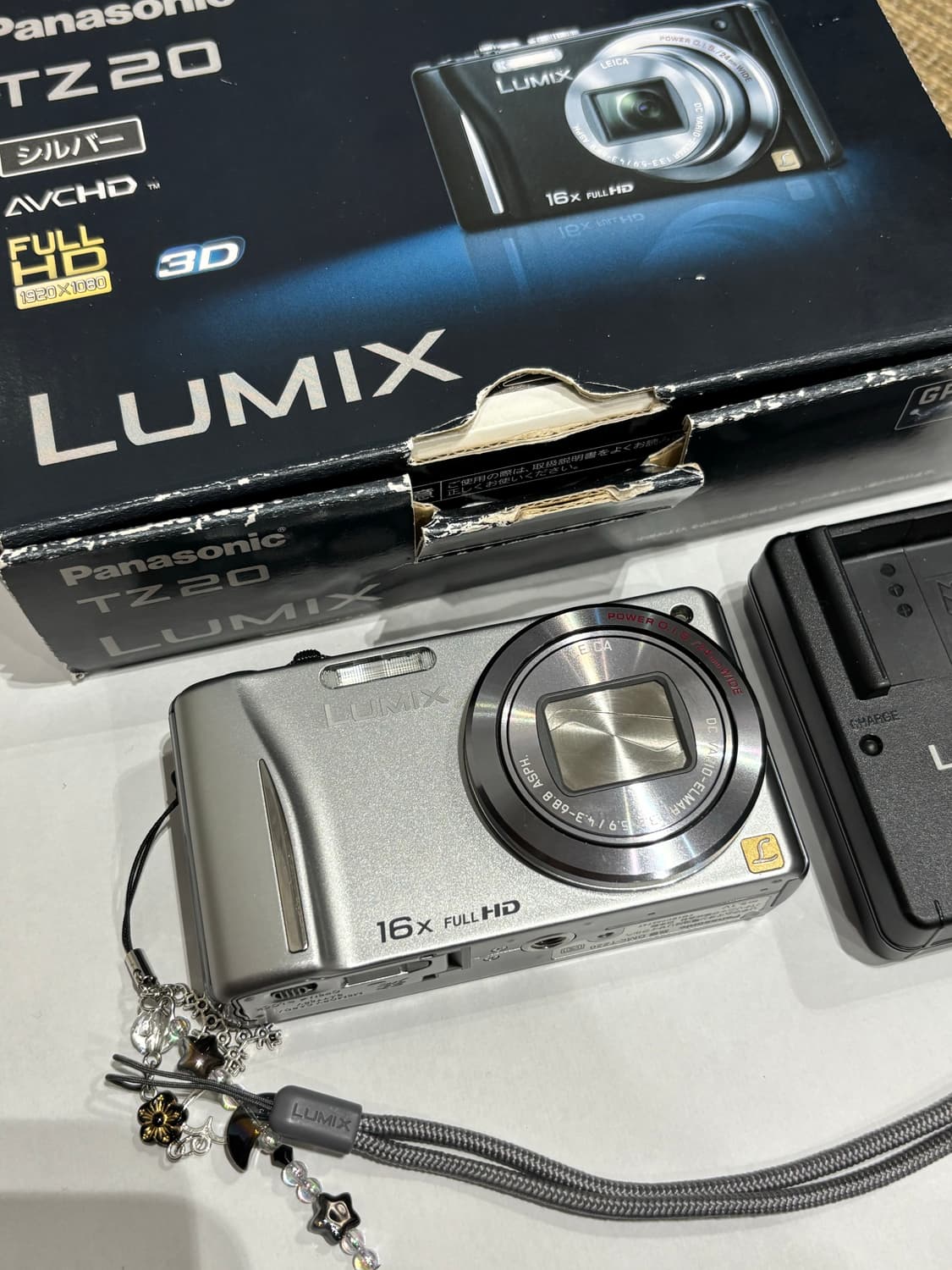 상태좋음🧚 파나소닉 DMC-TZ20 실버 작례⭕️ 브이로그 디카 상품이미지6