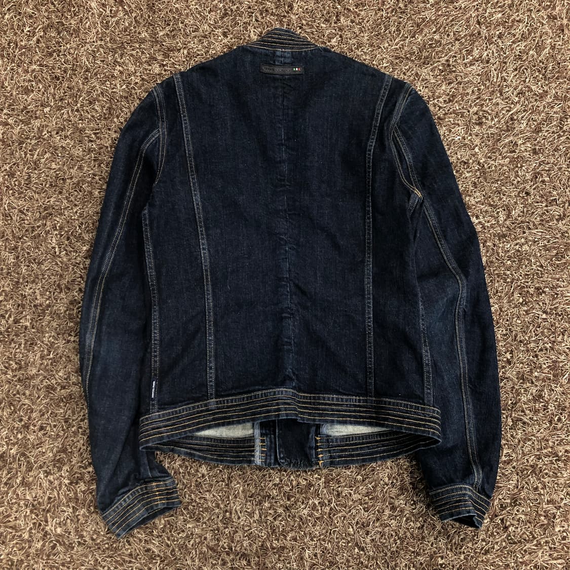 아르마니 익스체인지 투웨이 데님 블루종 자켓 상품이미지4