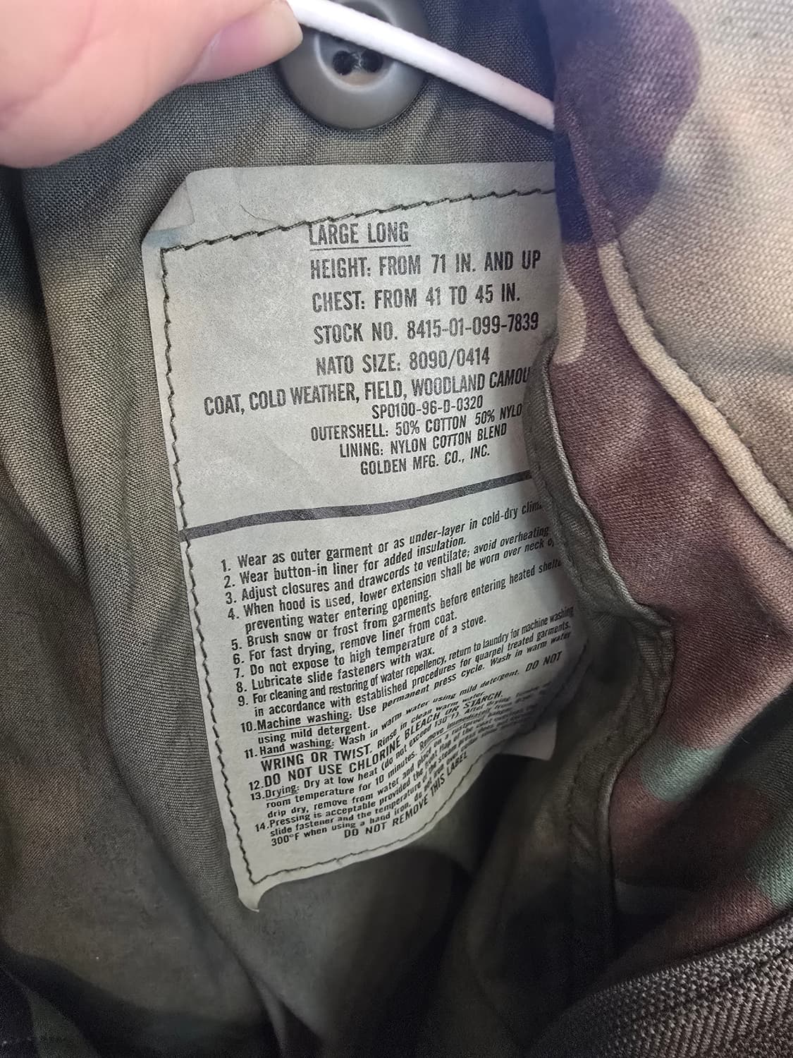 USA 야상 상품이미지4