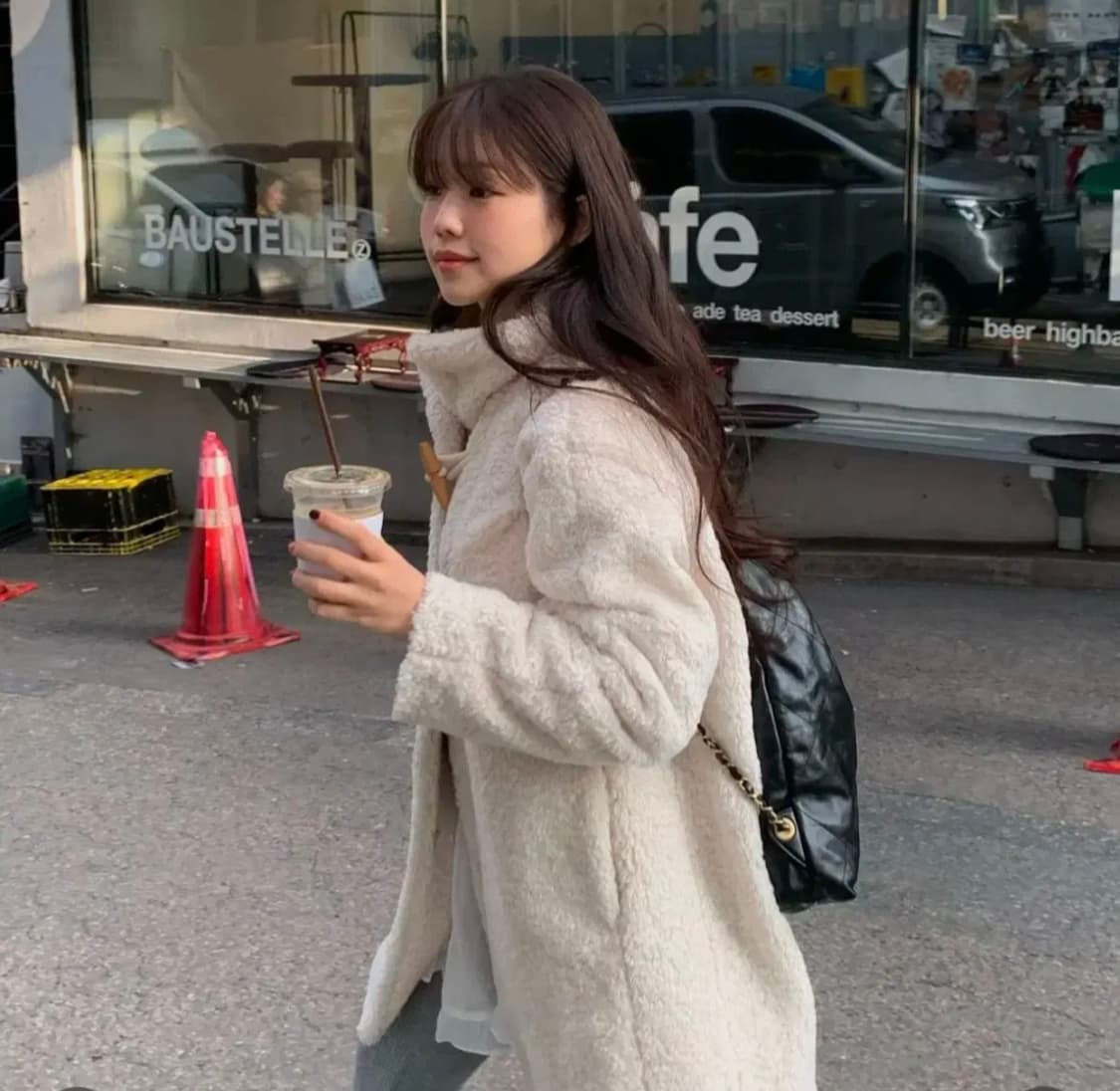 23FW 레이브 시어링 뽀글이 코트 상품이미지5