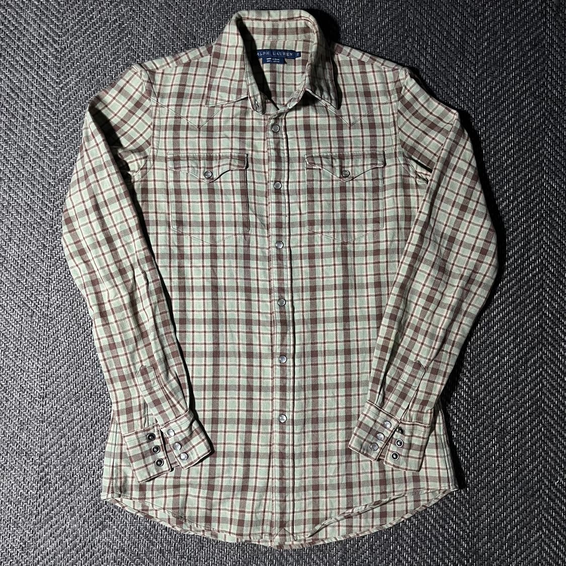 [S] RALPH LAUREN 체크 셔츠 상품이미지2
