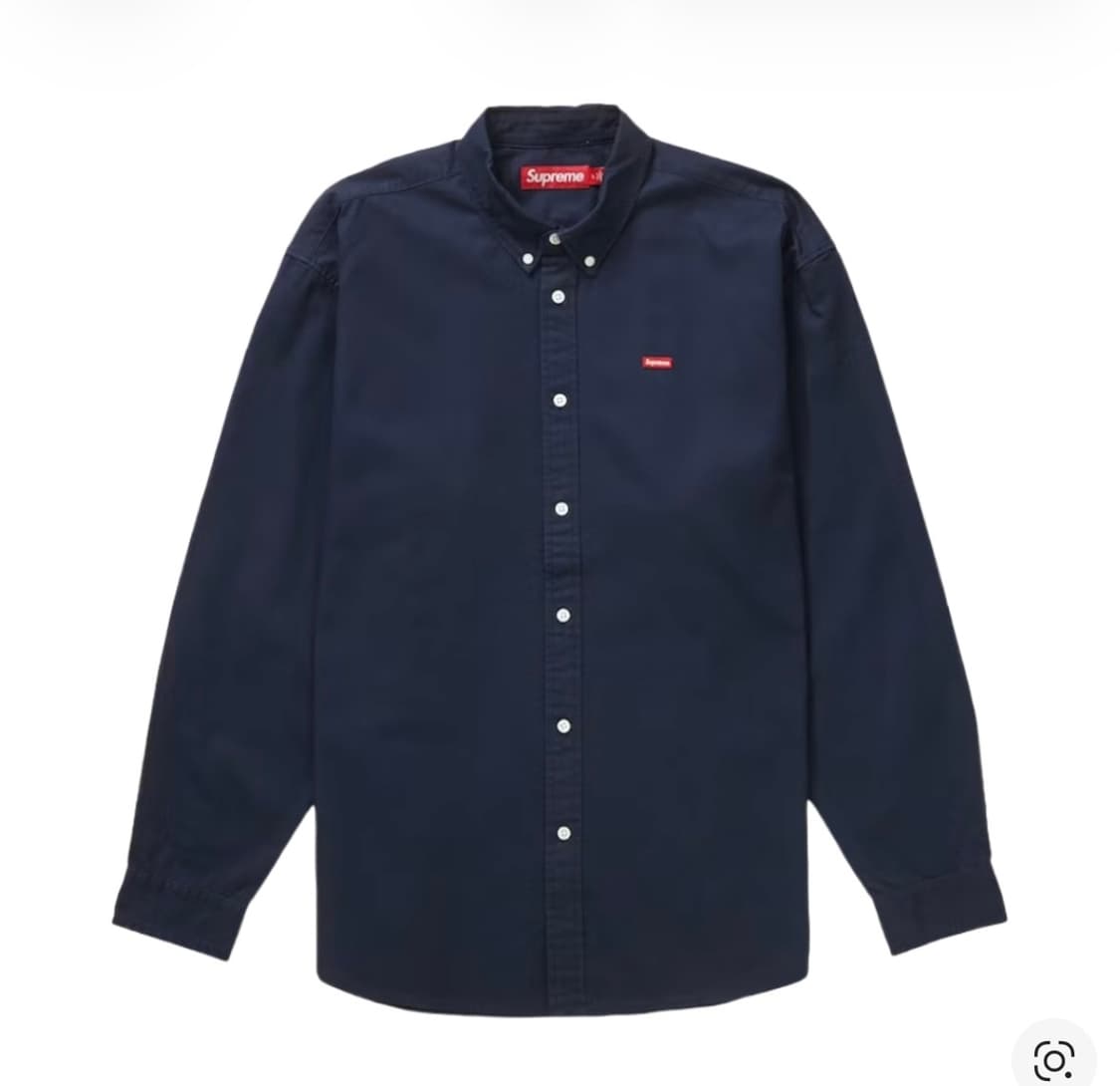 슈프림 스몰 박스 셔츠 네이비 - 23FW 상품이미지1