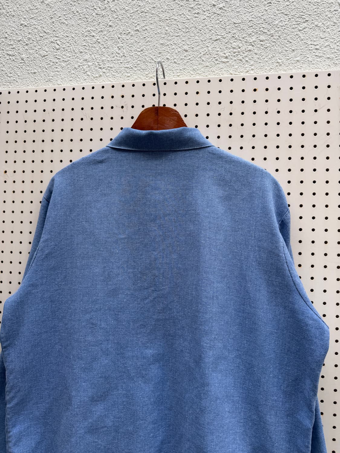OLD VINTAGE WASHED LIGHT BLUE 프렌치워크자켓 상품이미지10