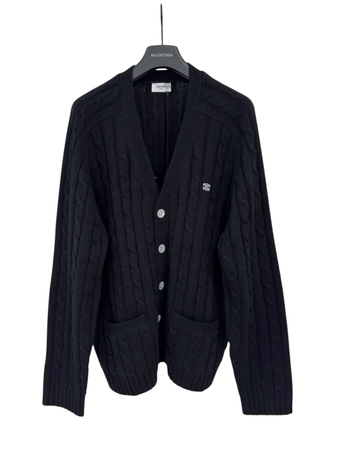 셀린 케이블 트리옹프 니트 가디건 상품이미지1