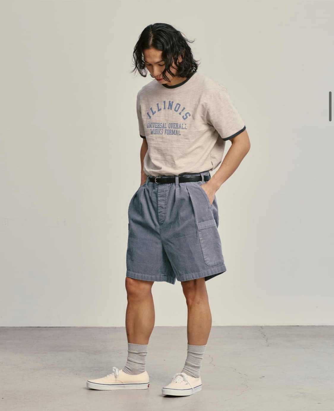 (새상품) 유니버셜 오버롤 - CORDUROY CARGO SHORTS 상품이미지5