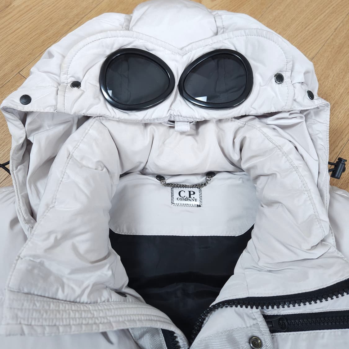 CP컴퍼니 구스패딩 조끼 고글 후드 베스트 100 상품이미지3