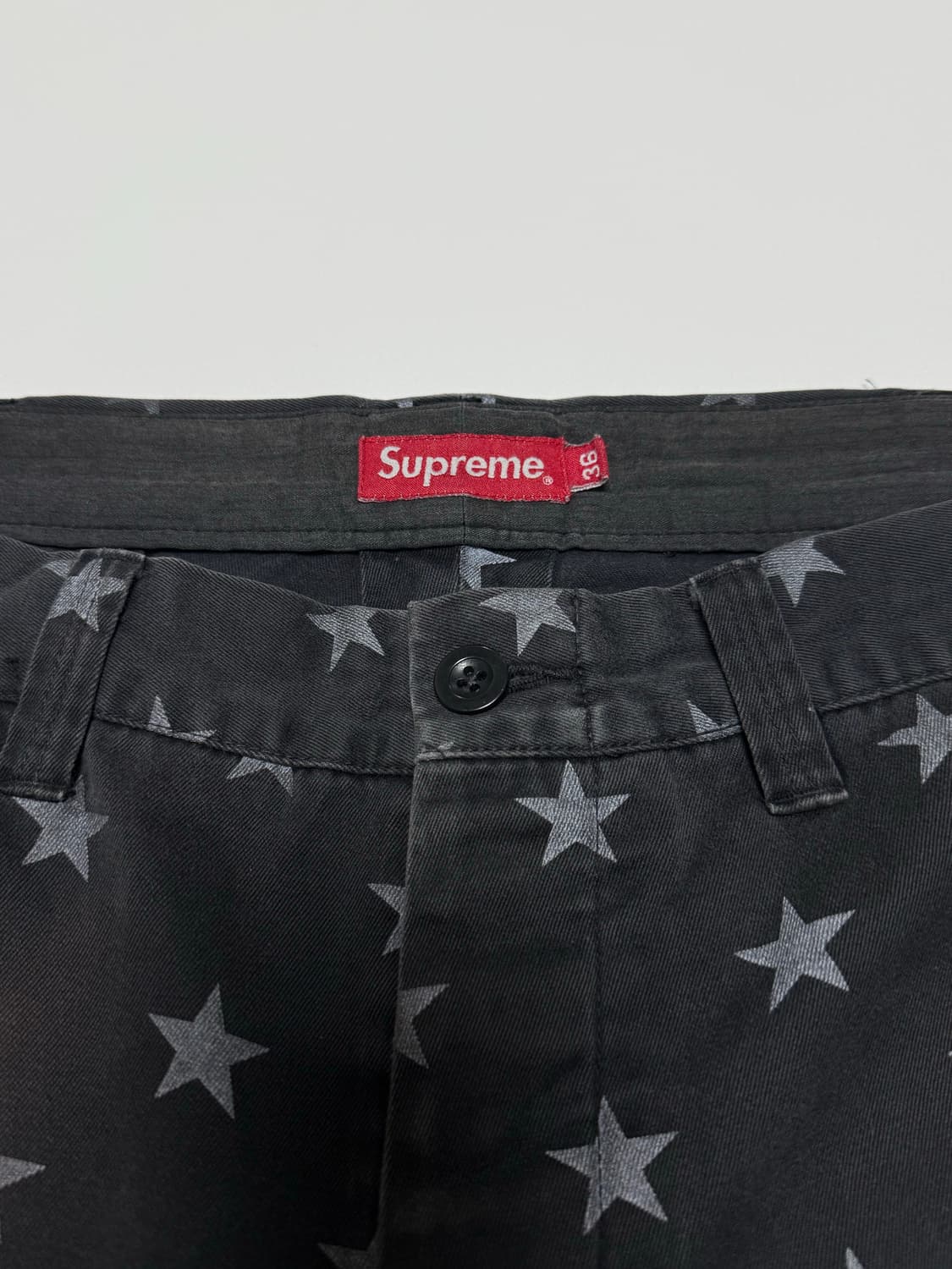 슈프림 핀업걸 핀업스타 치노팬츠 블랙 36 상품이미지4