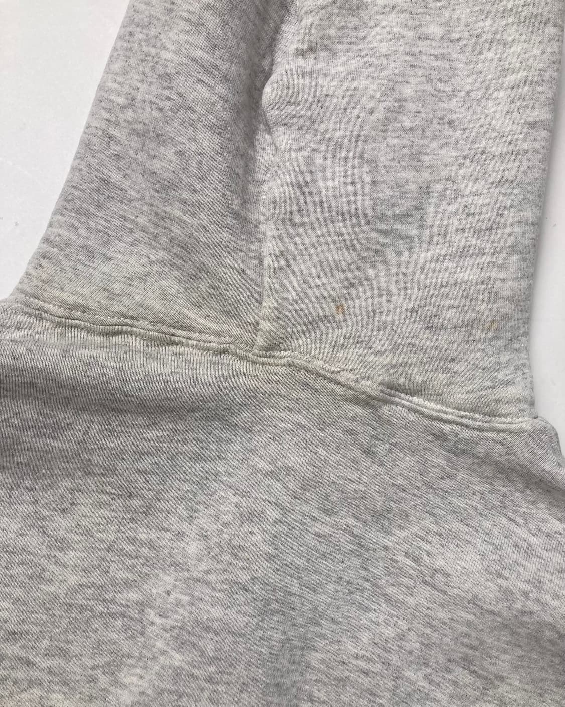 90s Russell Zip Up Hoodie (heather grey) 상품이미지10
