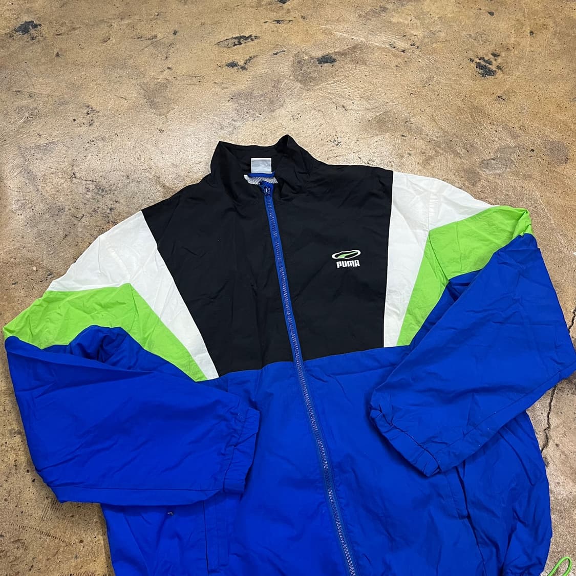 [정품/L] 푸마 올드스쿨 바람막이 자켓 b19 상품이미지1