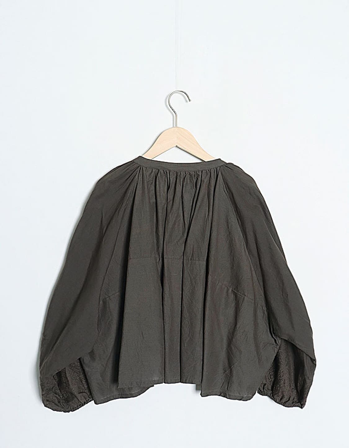Non Gather Bolero Tunic Shirts 상품이미지7