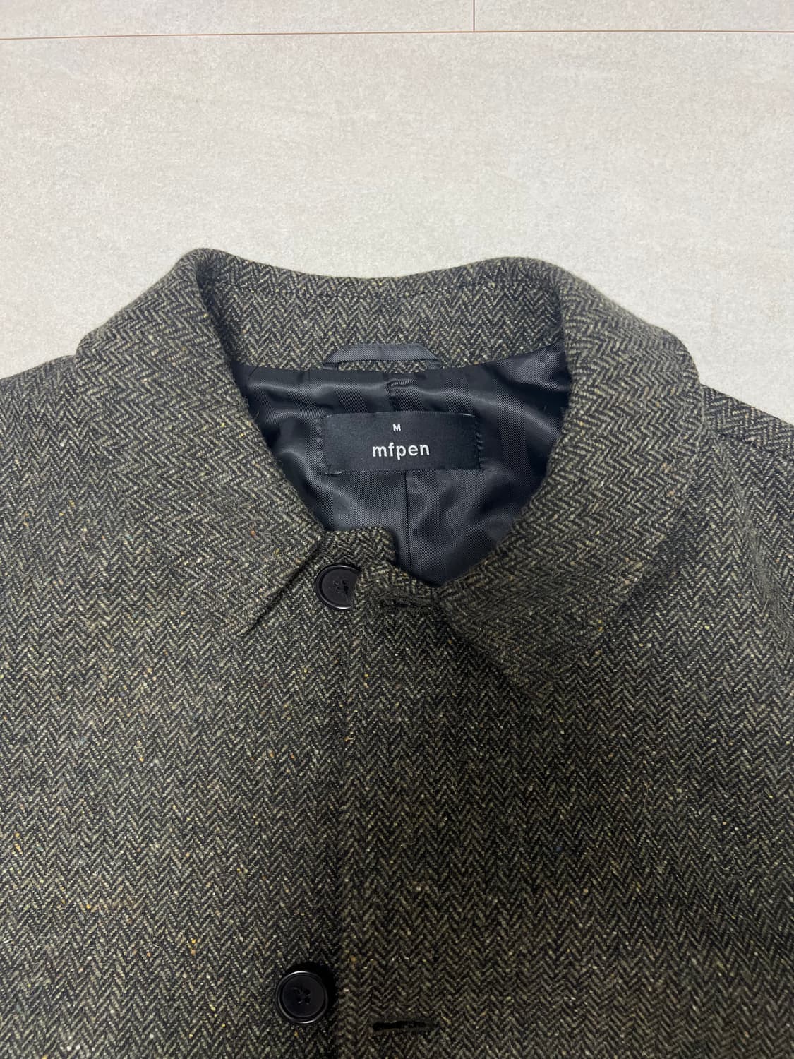 Mfpen 트위드 코트 상품이미지4