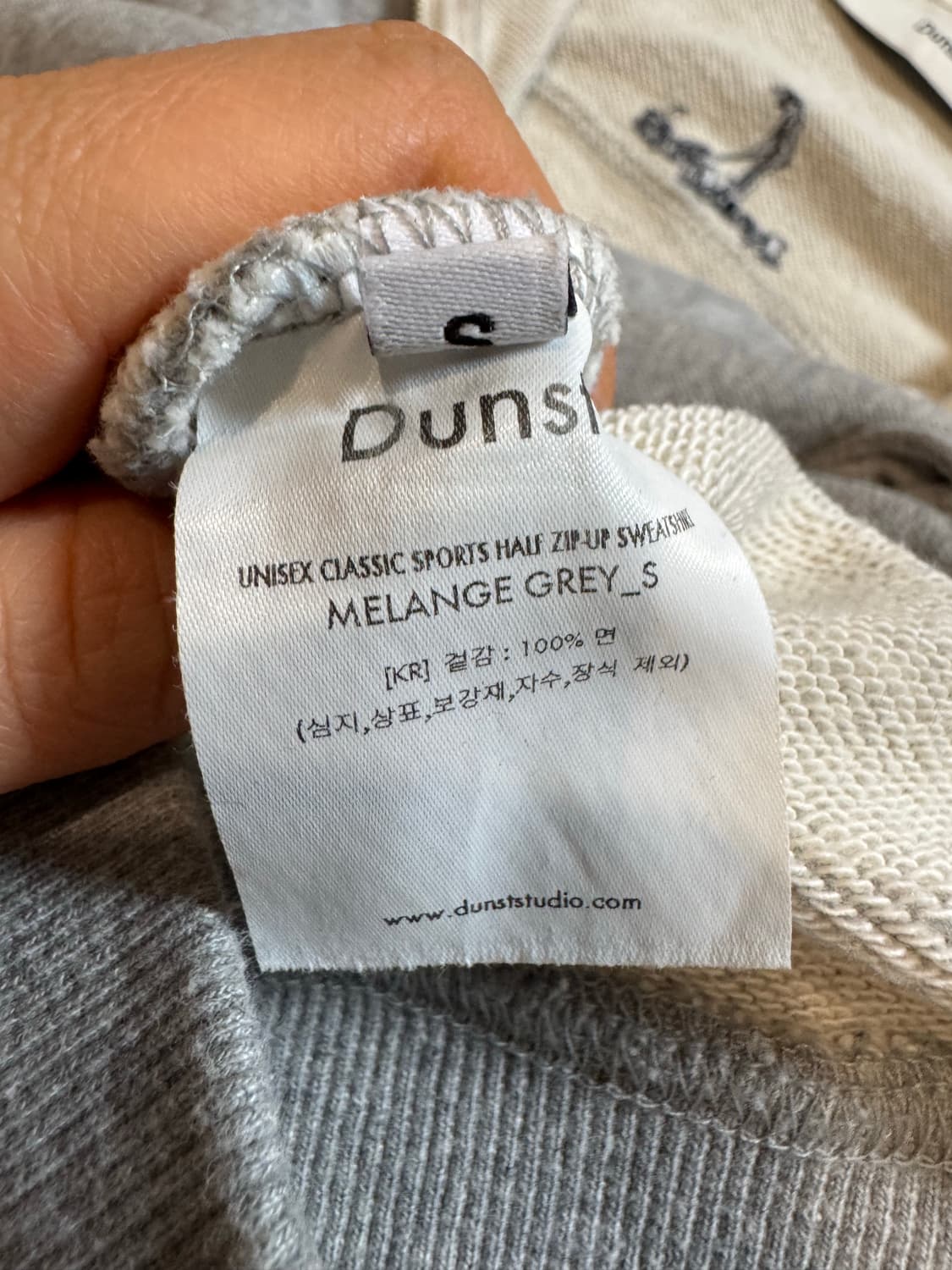 Dunst 던스트 하프집업 스웻셔츠 상품이미지3