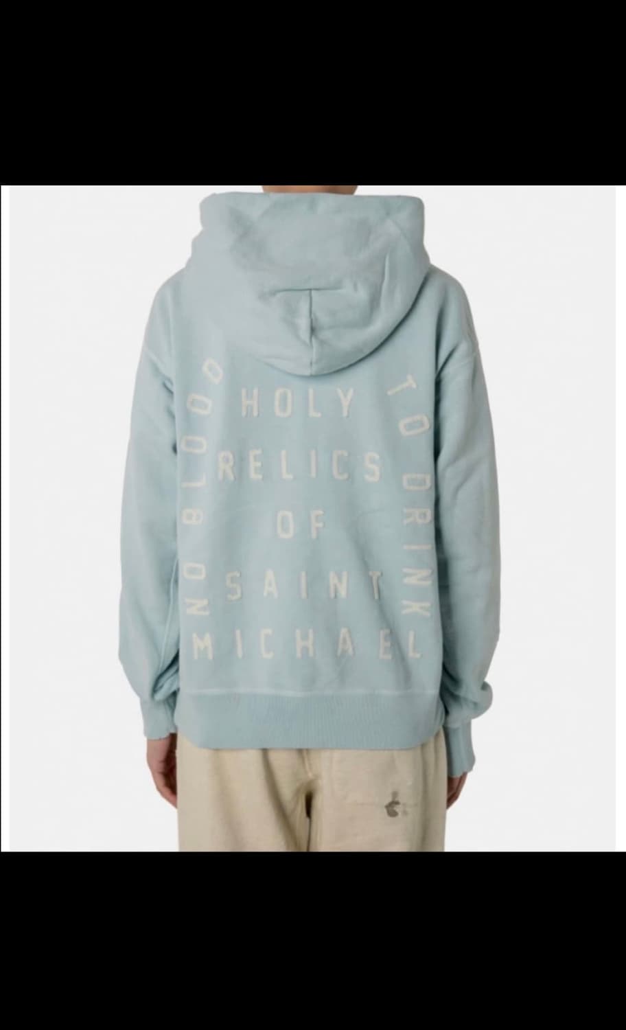 SAINT MICHAEL 세인트 미카엘 펠트 후드 XL 상품이미지5
