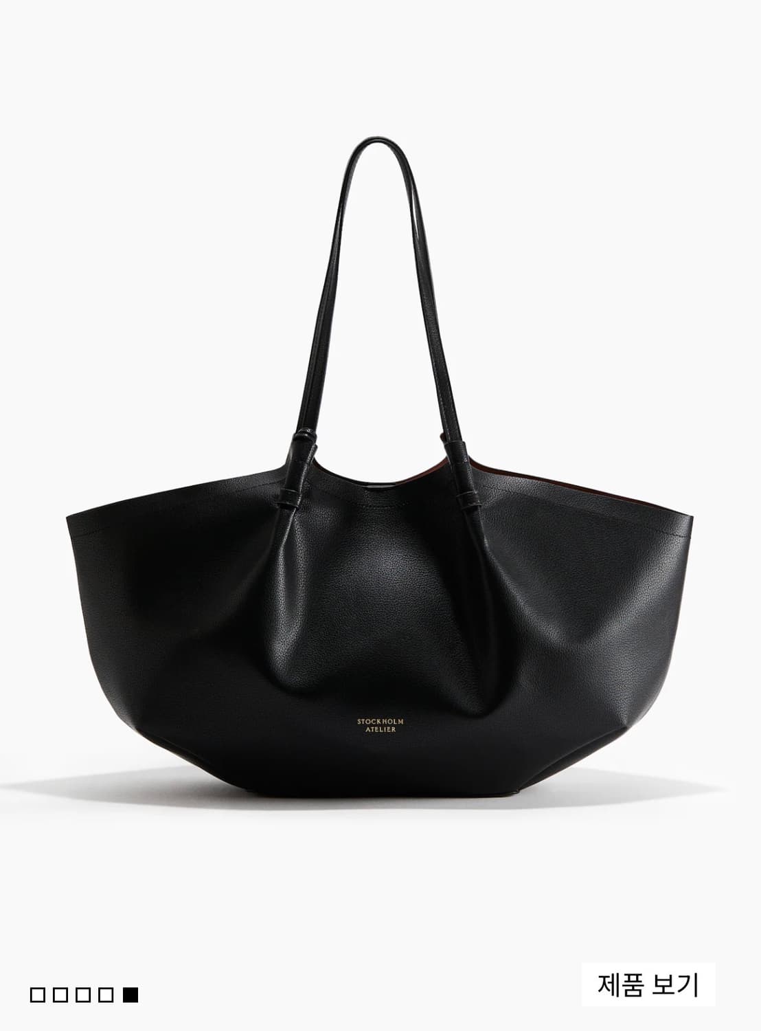 빅 블랙 쇼퍼백 상품이미지3