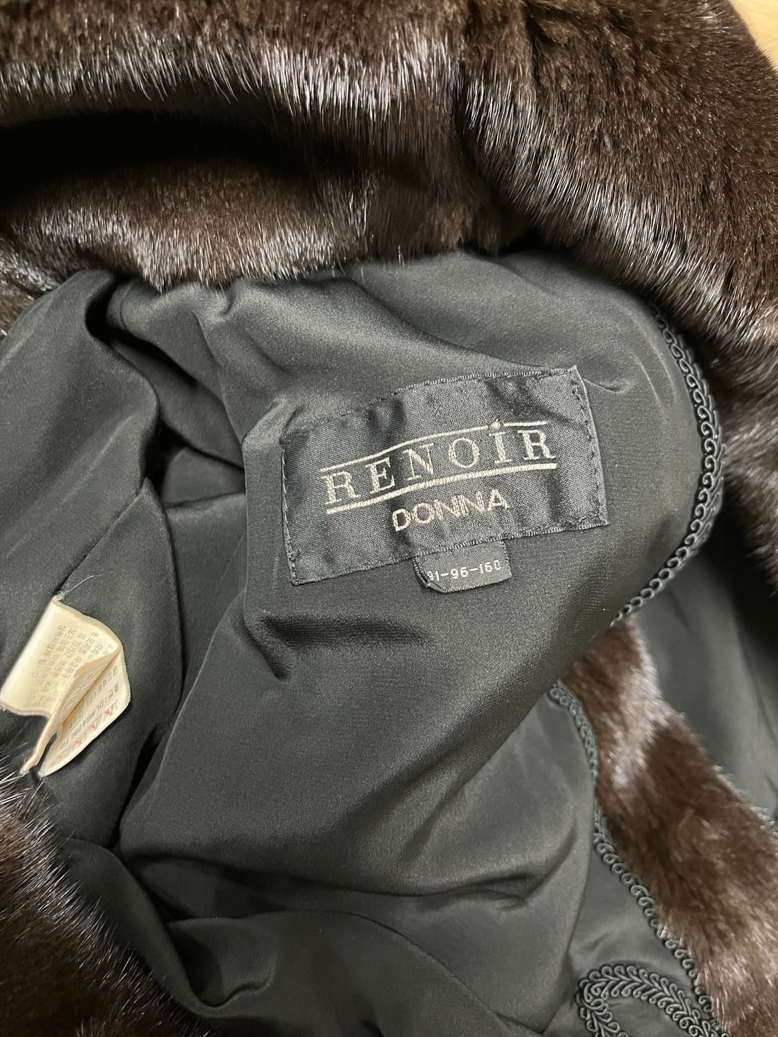 Renoir Donna 풀 밍크 자켓 상품이미지4