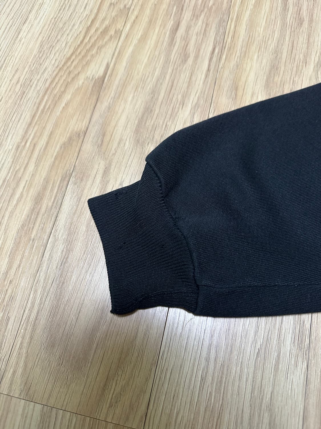 90s 빈티지 러셀 후드집업 블랙 L USA 상품이미지8