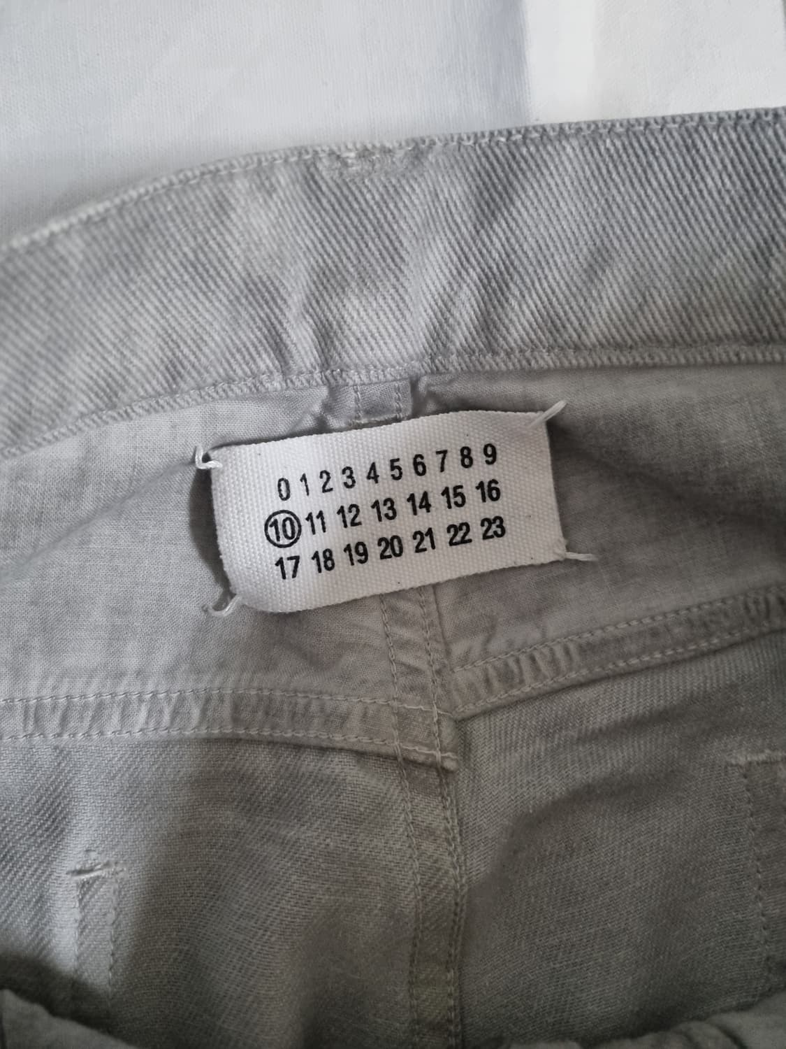 09SS Martin margiela washed Jean grey 46 상품이미지4