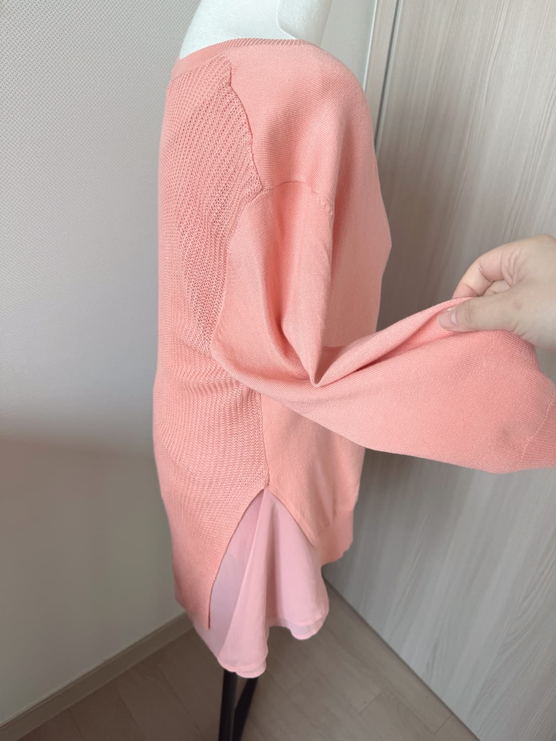 코랄 유리알단추 모리걸 가디건 상품이미지4