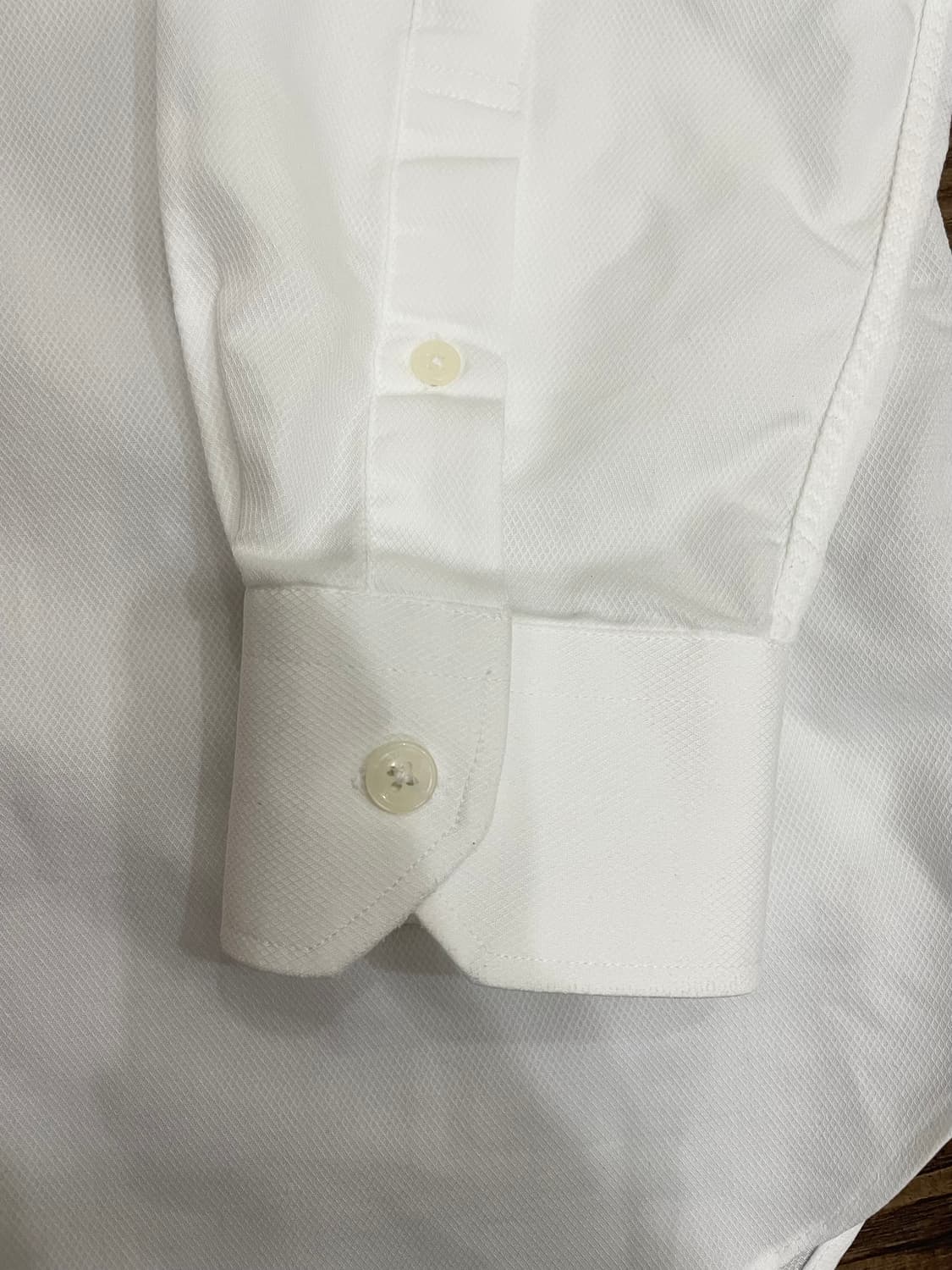 100 랑방 LANVIN 화이트 셔츠 상품이미지4