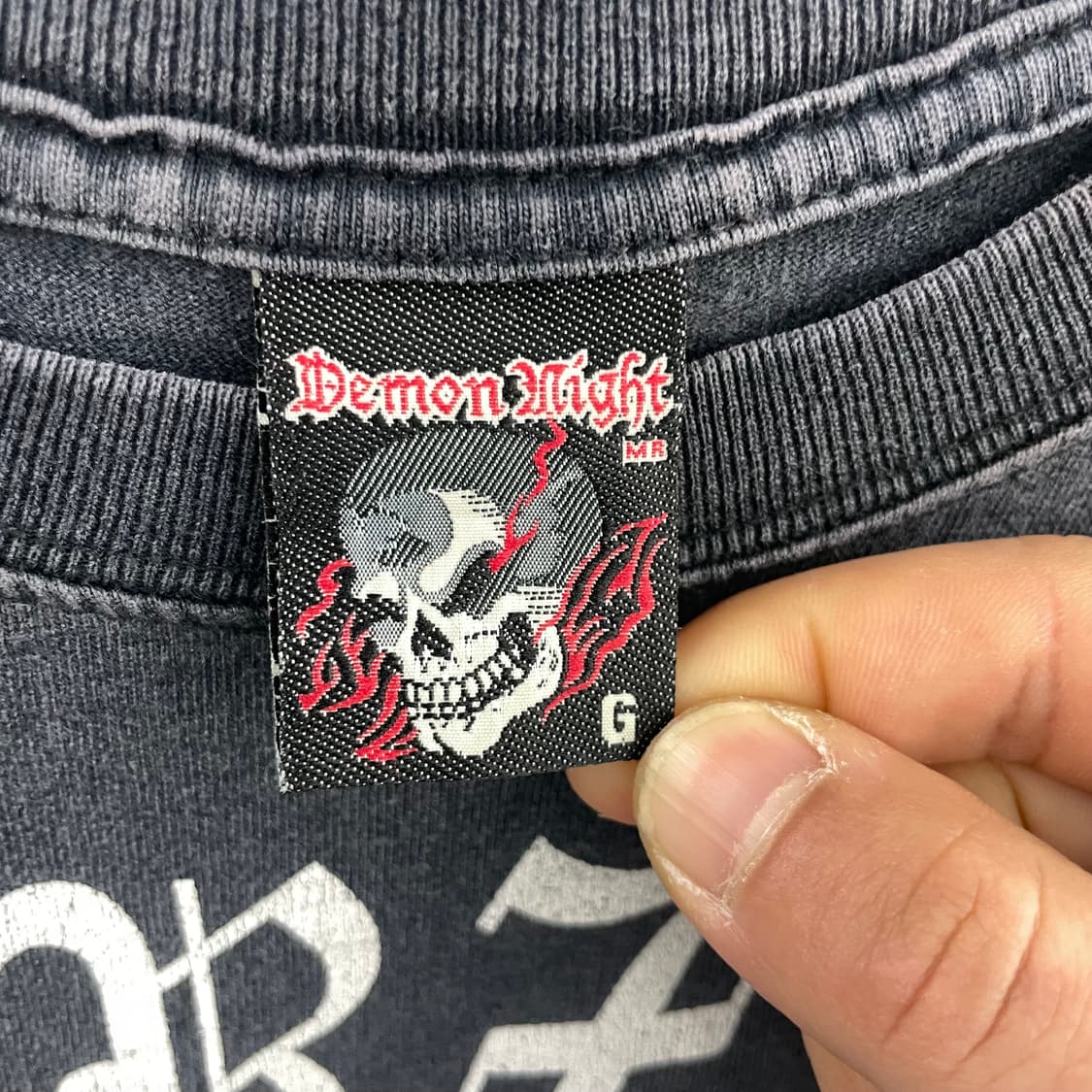 BURZUM 00s 버줌 04년도 빈티지 페이딩 밴드티 롱슬리브 상품이미지6