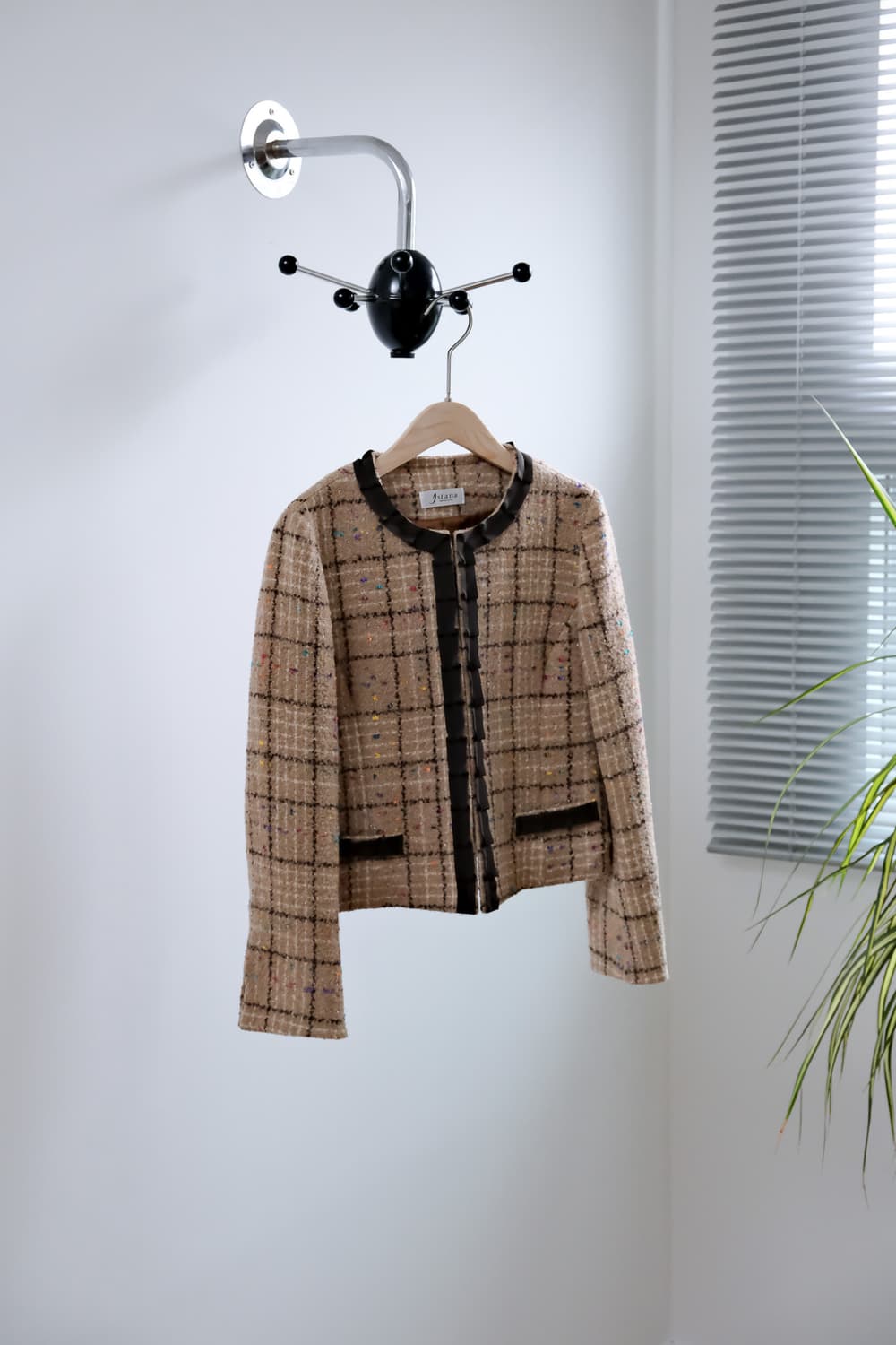 프릴 논카라 베이지 트위드 자켓 90  상품이미지3