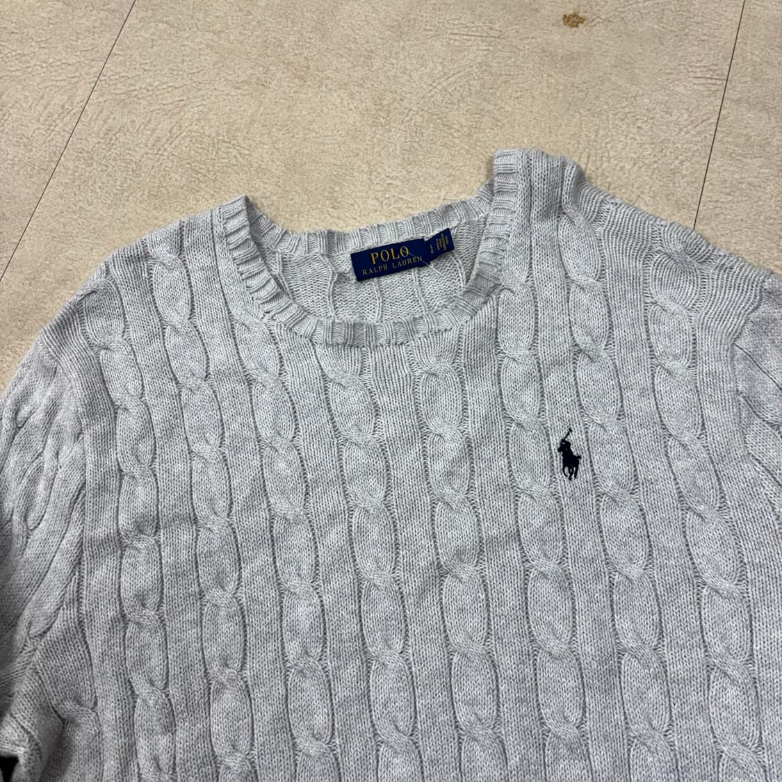 폴로 랄프로렌 케이블 포니 니트 상품이미지2
