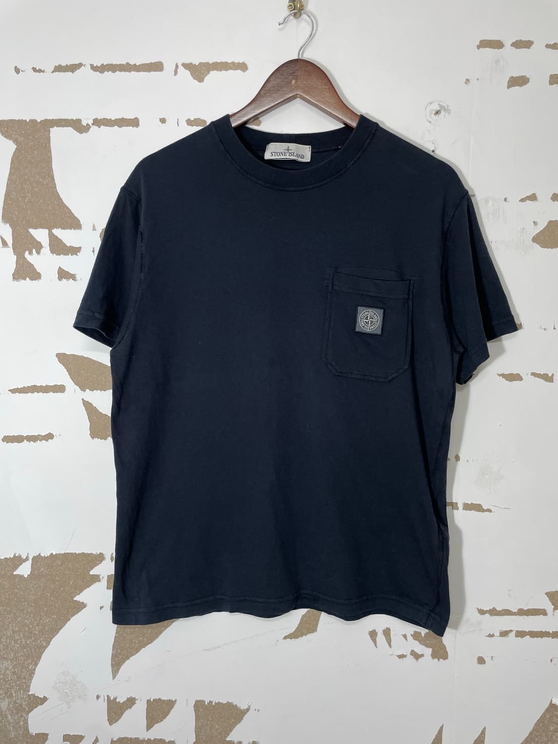 스톤아일랜드 로고 티셔츠 큐알 상품이미지1