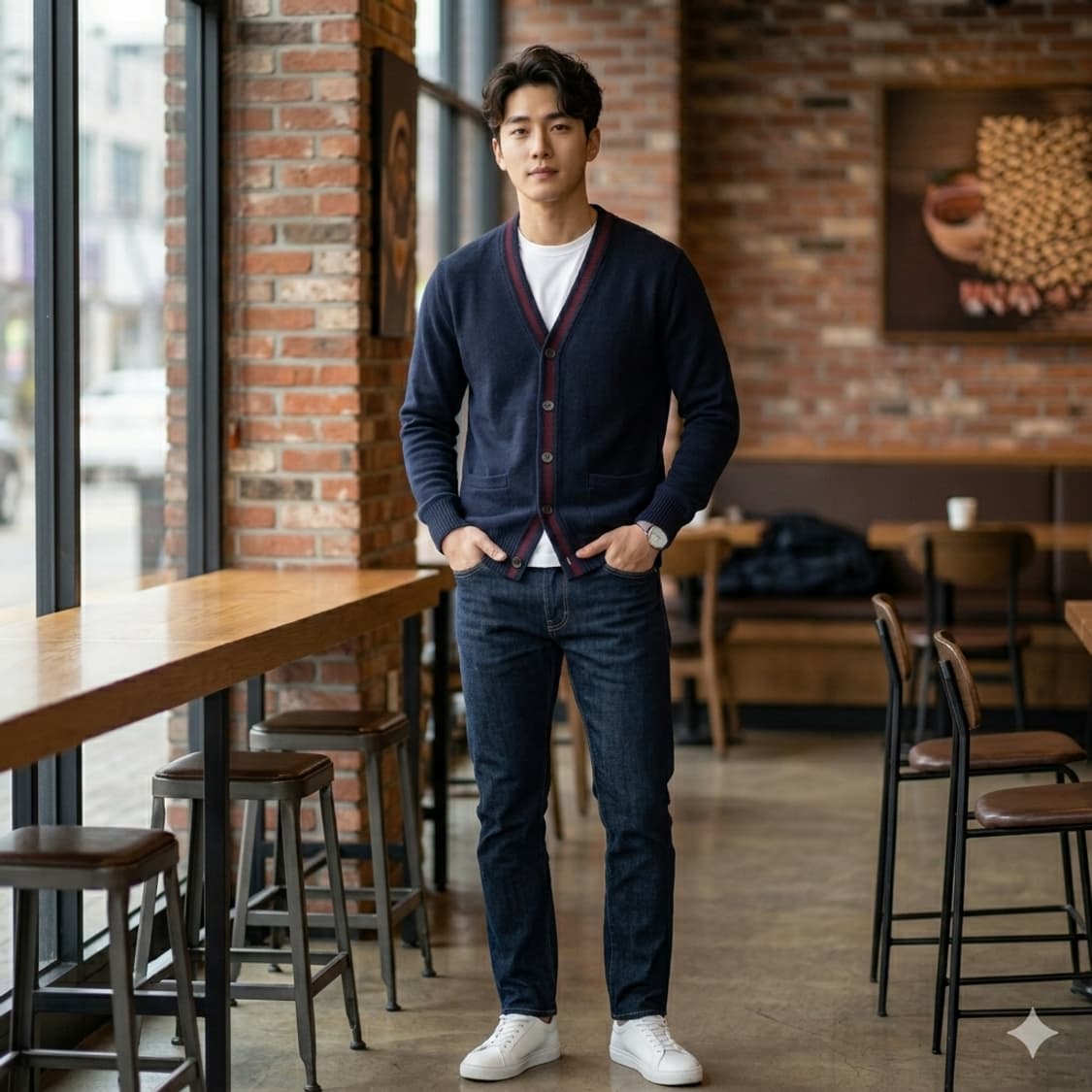 Ralph Lauren RUGBY 메리노 울 카디건 상품이미지1