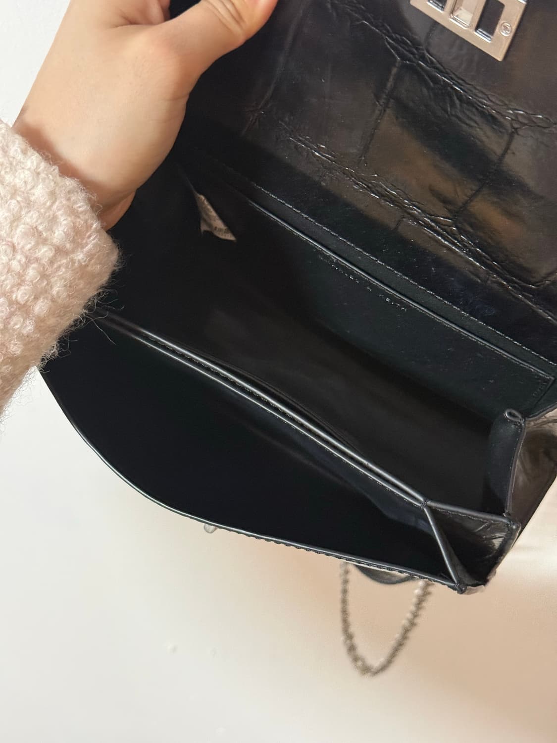 charles&keith 찰스앤키스 크로커패턴 체인백 상품이미지7