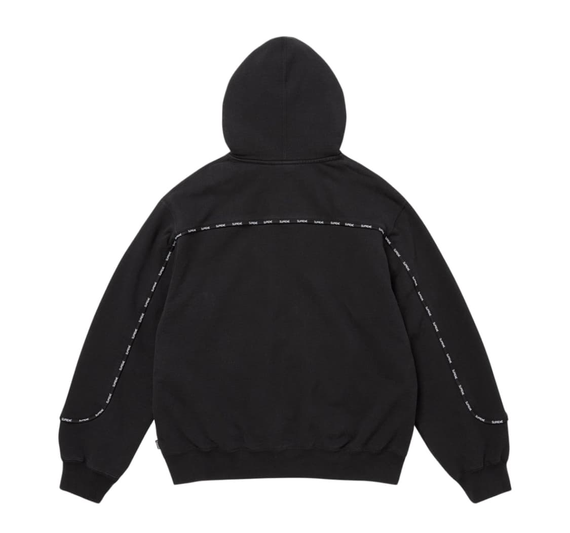 25FW 슈프림 파이핑 집업 후드 상품이미지2