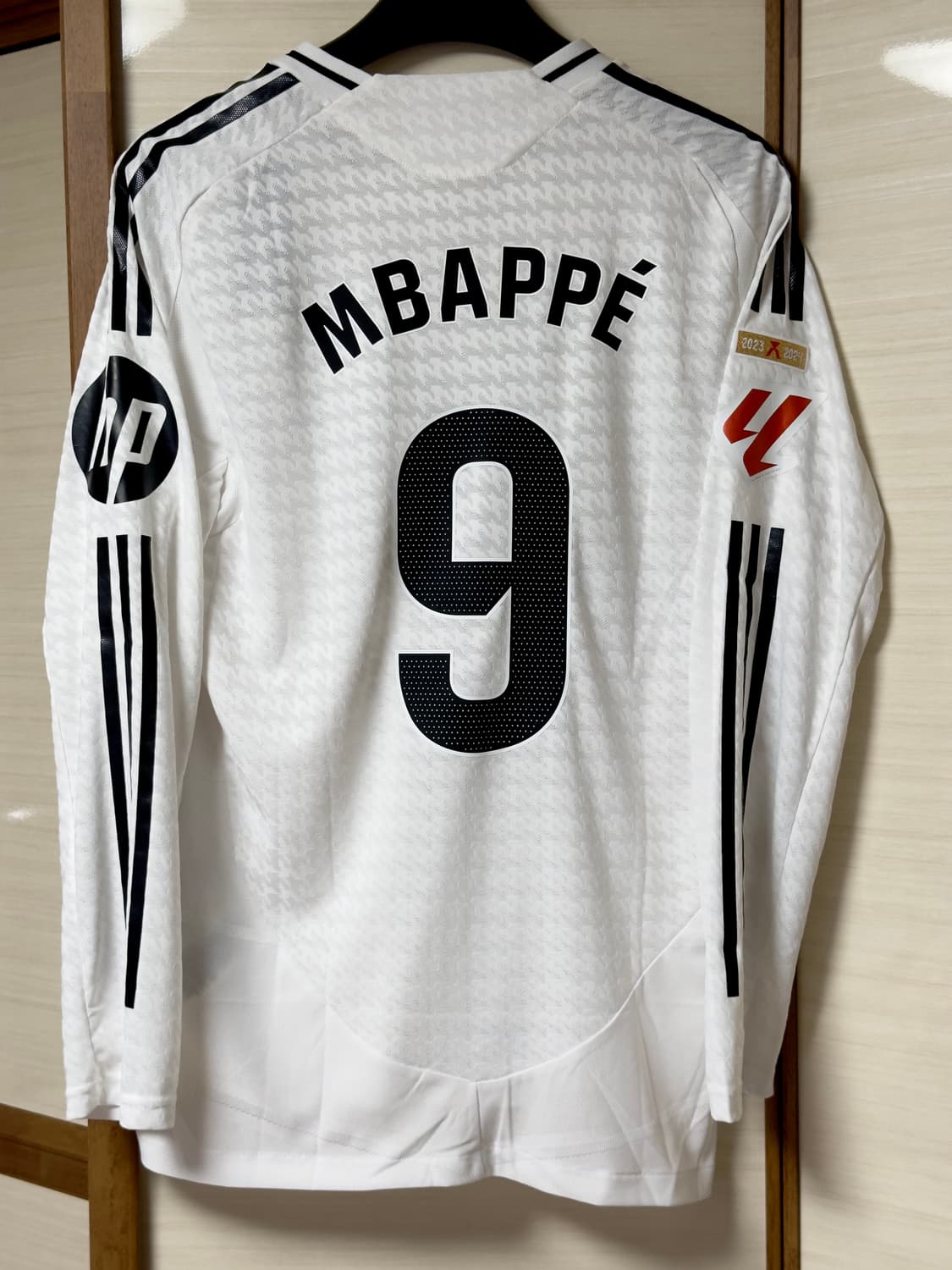 [해외L] 24-25 레알 홈 어센틱 긴팔 음바페 상품이미지2