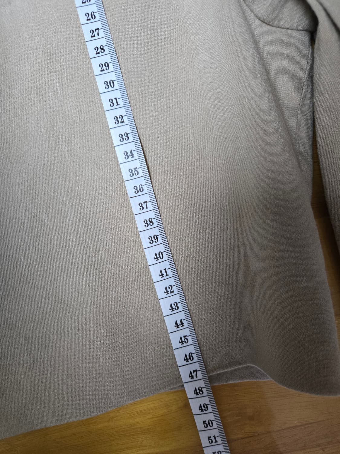 아비에무아 크롭 린넨블레이저 베이지 상품이미지7