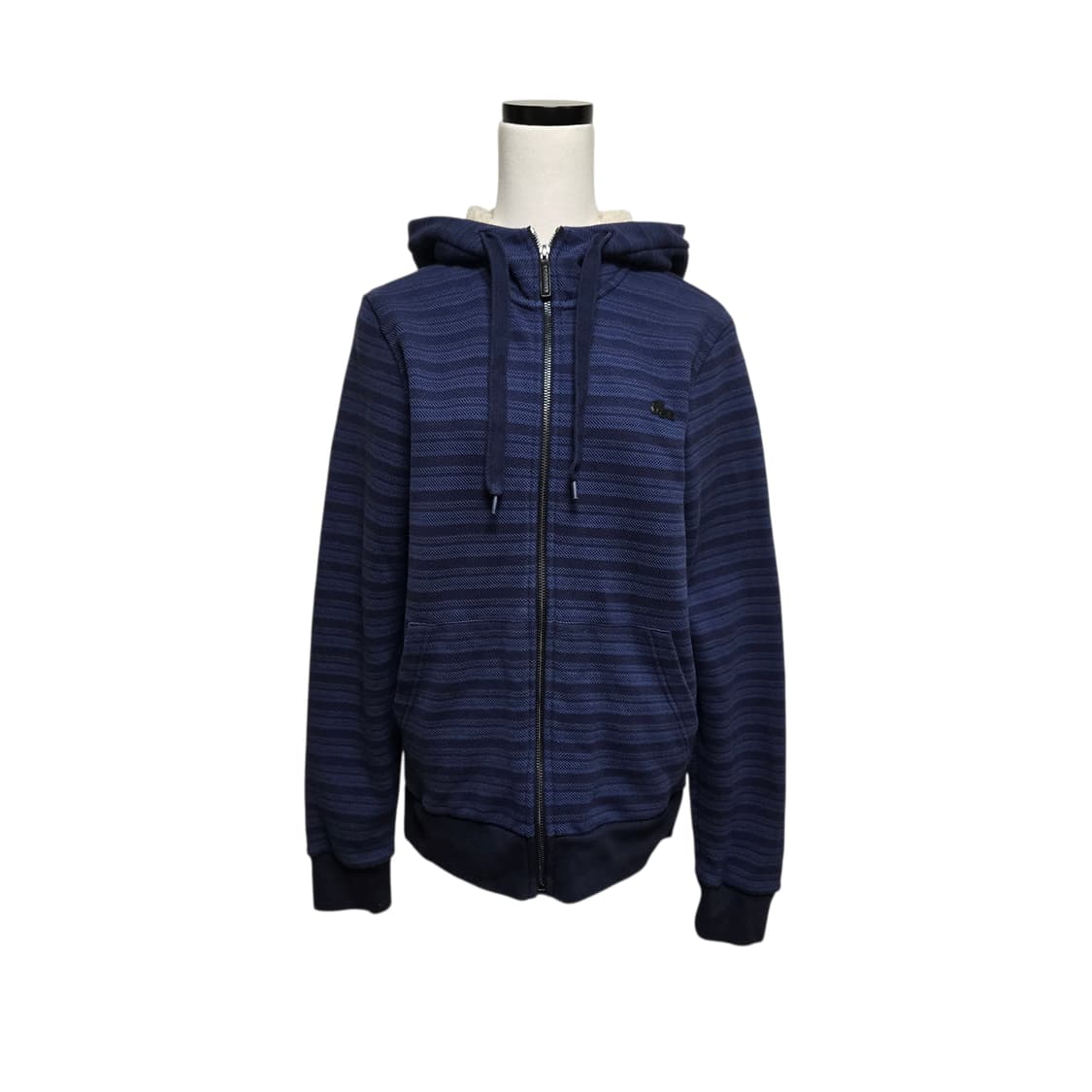 라코스테 스트라이프 후드집업 / 여성 후드집업/ 남성 후드집업  상품이미지1