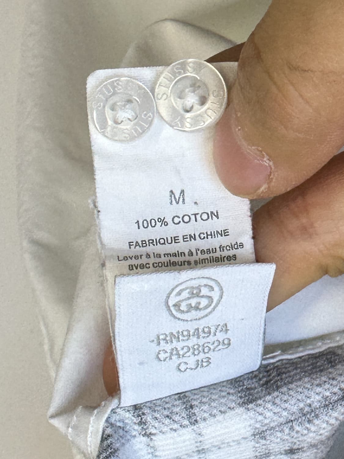 스투시 믹스 패널 체크 셔츠 상품이미지6