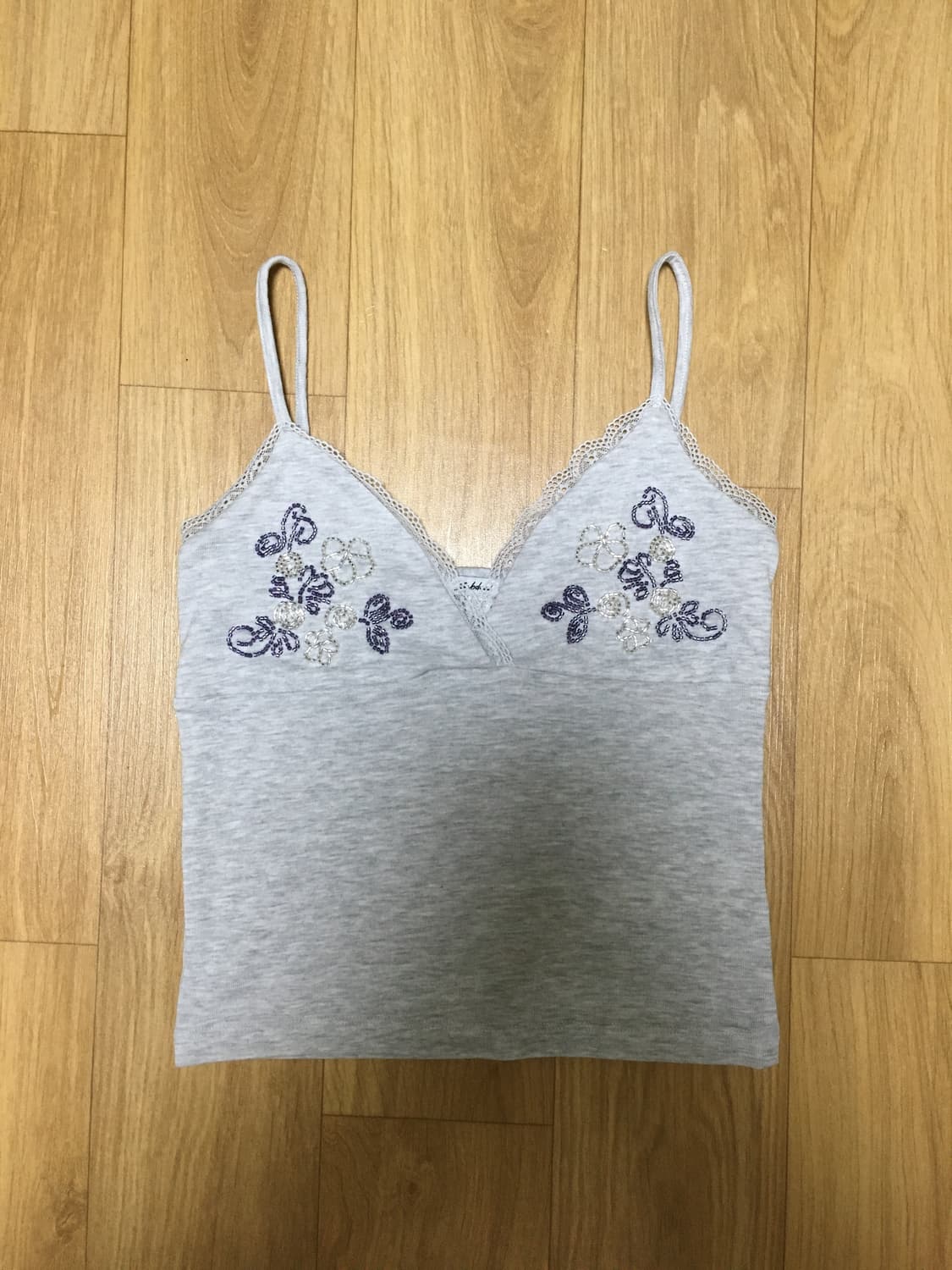 섭듀드 비즈 브이넥 상의 XS 상품이미지3