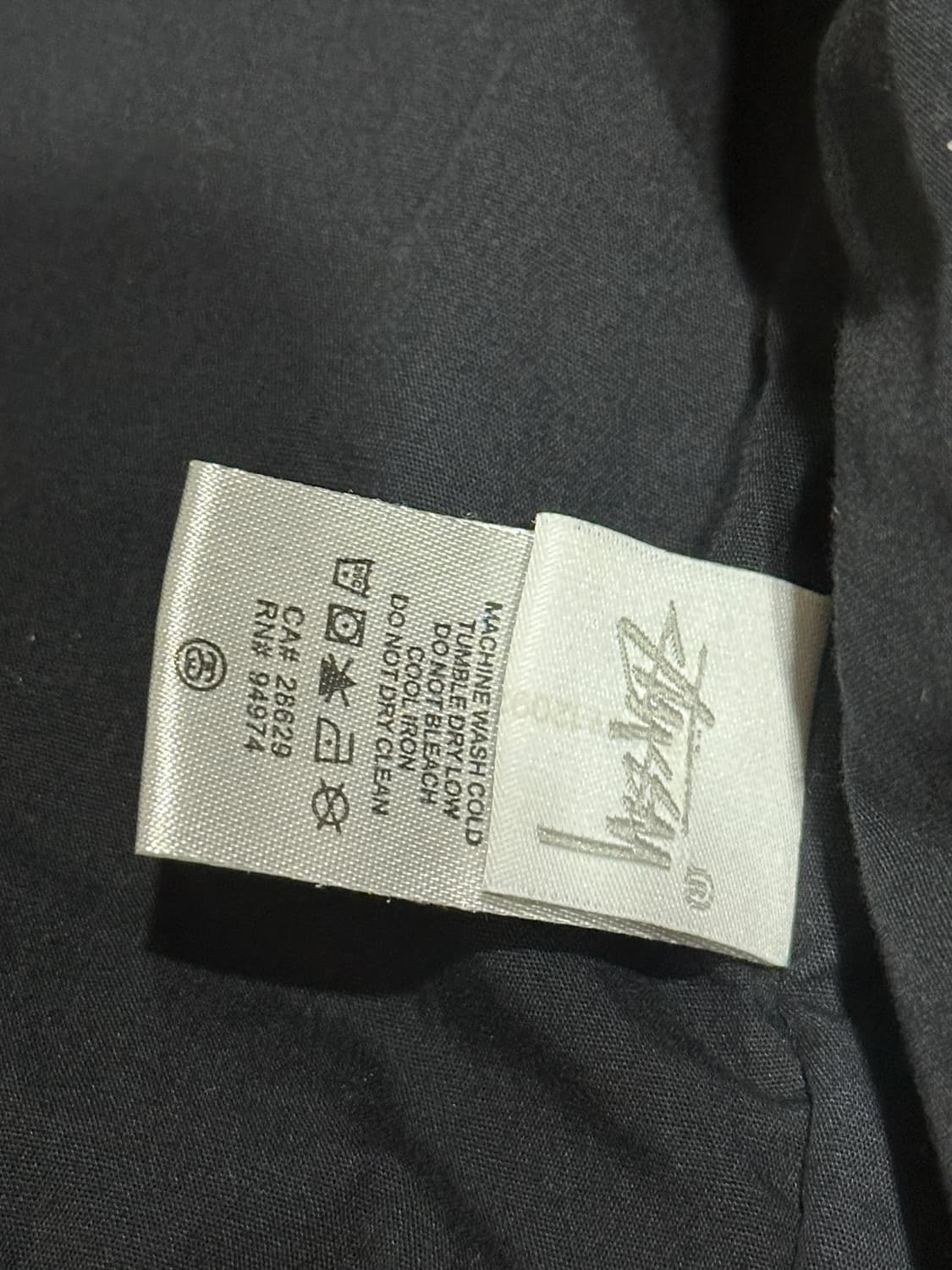Stussy 스투시 ma-1 블루종 옐로 자켓 상품이미지5