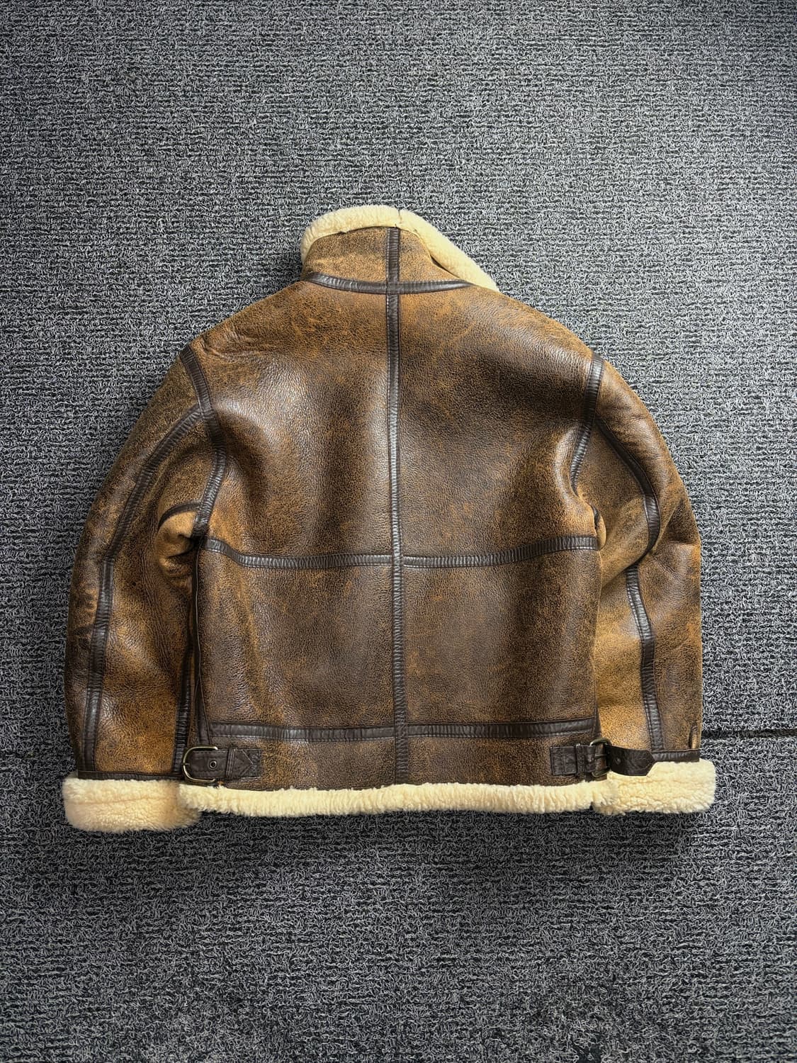 오리지널 밀리터리 B-3 램스킨 무스탕 자켓 2937 상품이미지4
