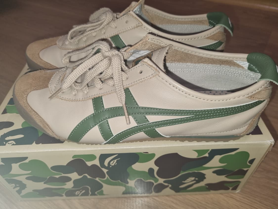 오니츠카 타이거 멕시코 66 베이지 그라스 그린 (275) 상품이미지1